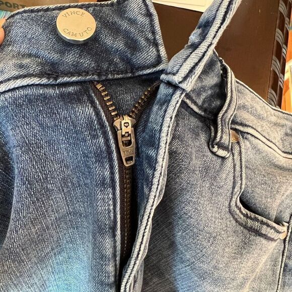 Vince Camuto Studded Frayed Hem Jeans - 26 - Preloved - Picture 16 of 16